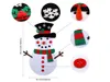 Бесплатный DHL DIY FEED Рождественский снеговик висят украшения новогодние дверь искусственная стена Украшение Рождество Детское подарки аксессуары YL0341