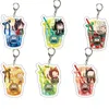 Sleutelhangers Dranken Sleutelhanger Man Demon Sleutelhanger Vrouwen Drankjes Ringhouder Anime Sleutelhanger Nezuko Tanjirou Hanger Porte Clef6876214