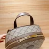 2021 Luxury Designer Women Backapcks cltuch Borse Borsa da donna lettera Borse Wave Pattern check Fanny Borse a spalla Zaino St224W