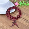 108 Koraliki Bransoletki Strands 6 M Sandalwoods Zroszony Buddyjska Modli się Band Stretty Asian Modlitwy Buddha Bransoletka Sandalowa dla dziewczynki