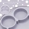 Qshare Baby Placemat Silicone Suction Plates for Children Infants Feeding Food Tableware Tray Dishes Easy to Clean Mat 211026