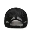 kvinnor män USA Flagga mesh baseballkeps mode manlig kvinnlig Andas Snapback Hattar Unisex Trucker Hat DD103
