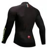 2021 CASKYTE Abbigliamento da uomo a maniche lunghe Maglia da ciclismo Road Bike Team Training Giacca da bicicletta Primavera Autunno Abbigliamento sportivo ad asciugatura rapida