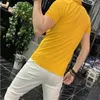 2021 отворотный футболк мужской писем вышитый ледяной шелкообразный рубашка поло с коротким рукавом удобный и дышащий высокий размер качества m -4xl