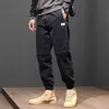 Mode Streetwear Männer Jeans Lose Fit Verstärktes Designer Casual Cargo Hosen Japanischen Stil Hip Hop Joggers Hosen