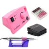 80W 2-IN-1 Nail Drill & Dust Collector Manicure With Powerful Fan Mill Cutter Machine For Pedicure File 220228