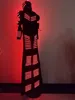 Traje de robô liderado por Doule LED David Guetta Led Robot Suit Robot iluminado Kryoman Robot Tamanho da cor personalizada271W