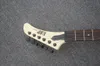 Novo Cremoso Branco 6 Cordas James Hetfield Guitarra Elétrica Marfim Amarelo Equipe Metálico Usado Personalizado Guitarra Rosewood Quadroard Guitarra