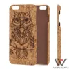 Odporne na wstrząsy przypadki na telefon dla iPhone 11 12 Pro X XR XS Max Case Dirt-Odporne 2021 Moda Naturalny Cork Dostosowane Logo Wzór Luksusowa Unikalna tylna pokrywa