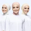 Cappello da donna modale sotto sciarpa turbante cappello tinta unita berretto hijab islamico musulmano morbido berretto hijab elasticizzato pronto da indossare