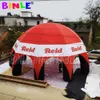 12m grote Igloo opblaasbare spintent, handelsshow custom print stof lucht luifel marquee gazebos tenten