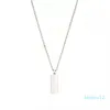 luxury- Fashion Street Pendant Necklaces Whistling Necklace for Man Woman Jewelrys 6 Color Good Quality with Box
