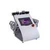 Máquina de RF de cavitación al vacío con 6 almohadillas EMS Micro Corriente para pérdida de peso Eliminación de grasa Modelado corporal Adelgazamiento