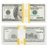 Prop Money Full Print 2 Sided One Stack US Dollar EU Bills for Movies April Fool Day Kids273g