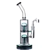 Fumar cachimbo de água de vidro tubos de água braço árvores perc 14mm banger recycler bongs tubo bong