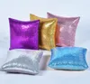 silver sequin pillows