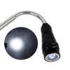 2021 Mini Torcia Elettrica Portatile 3 Led Telescopica Torcia Flessibile Luce Magnetica Strumento di Pickup Regolabile con Magnete a Clip per La Riparazione Auto