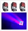 2 Sztuk Pixel i Zoom Strobe LED Matrix Moving Head Stage Light 9x40W RGBW 4IN1 LED ruchome głowice światła
