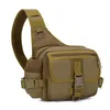 Taktik Sling Torbası USB Şarj Ordu Askeri Çantalar Erkek Yürüyen Av Avcılık Molle Sırt Çantası Kampı Naylon Açık Spor Paketi