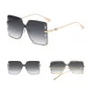 High Quality fashion Sunglasses Metal Hinge Men Glasses Women Sun glass UV400 lens Unisex