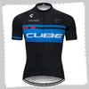 Pro Team Cube Cycling Jersey Mens Zomer Sneldrogende Sport Uniform Mountainbike Shirts Road Fiets Tops Racing Kleding Outdoor Sportswear Y21041263