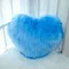 Love pillow multicolor heart-shaped plush pink imitation wool modern minimalist sofa and comfortable cushion size 35*44cm