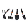 Ferramentas de jardinagem de jardinagem engrossada e vegetais levantando ferramentas de rake pá de dupla propósito enxada de pênis 4 pcs / set T10i130