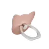 Cat Head Shape Metal Ring Phone Holders with Stand New Style Cellphone Holder Mounts Fashion For iPhone Samsung Huawei IOS Universal All Smartphone DHL