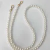 Brand Pearl Strap For Bags Handbag Accessories Purse Belt Handles Cute Bead Chain Tote Women Parts Gold Clasp Bag &