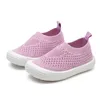 Children Casual Shoes Kids Sneakers Candy Soft Stretch Fabric Breathable Slip-on Sports Shoes For Boys Girls Fashion 211022