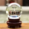 Arts And Crafts schip uit de VS 200 mm zeldzame heldere Aziatische kwarts feng shui bal Crystal Ball Sphere Fashion Home Decor Good Luck 210728269B