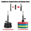 Accessoires Fitness Laden Pin Poelie Kabel Machine Bijlagen 25mm / 50mm Dumbbell Disks Rack voor Gym Home Gewicht Hefkracht Training