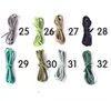 3mm 1m Micro-Fiber Velvet Ledningar Flat Läder Lace Beading Thread Faux Suede Cord String DIY Halsband Armband Tillbehör