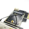 PCIE WiFiカードアダプタBluetoothデュアルバンド無線ネットワークカードrepetidor Adaptador PCデスクトップWi-FiアンテナPCI-M.2 / NGFF