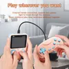 Mini Retro Video Handheld Game Console Nostalgic Host Can Store 500 Classic Macaron Colorful Portable Games Players 3.0 inch Screen Pocket Box For Child Gift 1Pcs