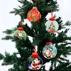 Juldekorationer Årgåva Box Merry Ornaments Santa Iron Candy Navidad för hem 2022 Kerst Noel