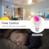 MOES WIFI LED Dimmable Light Illuminations żarówka 10W RGB CW Smart Life App Rhythm Control Praca z Alexa Google Home E27 95265V8463673