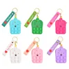 Kerst Keychain Portemonnee Fidget Speelgoed Sensorische decompressie Eenvoudige Dimple voor kinderen