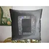 Casual Luxury Throw Pillow With Diamond High Quality Designer Fashion Cashmere Cushion Cotton Silk Letter F Printed Pillows Cover Kissen