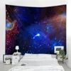 Universe Space Nebula Big Art Tapestry Printed Wall Covering Psychedelic Wall Hanging Beach Towel Mandala Thin Blanket Yoga 210609