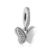 Pendentif coupe papillon airplace pop-corn, perles adaptées aux breloques originales en argent 925, Bracelet à faire soi-même, bijoux pour femmes, accessoires 6800317