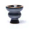 Ceramic hookah bowl and pan accessories for hookahshisha bong multicolors with five holes1581487