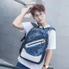 Waterproof Large Backpack Men Laptop Bags Black Backpacks Man Travel Teenager Bookbag Oxford USB Charger Male Mochilahi2551