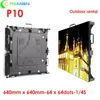 32*16 Pixel LED-Modul Outdoor Panel Board 1/4 Scan Rgb Mobile Werbedisplay P8 P10