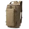Outdoor Bags Sports Hiking Camping Canvas Backpack Military Tactical Multi-function Shoulder Handbag Travel Back Pack
