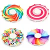 DHL 3-7 days delivery ! Cross-border double-sided colorful fingertip spinning top Rainbow color finger decompression toy gift FY14