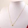 Singel CZ Diamante Pingente Rose Gold Prata Color Colar Para As Mulheres Vintage Collar Costume Jóias Apenas com Saco