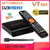 Gtmedia V7 S2X DVB-S2 Set Caixa de Top Caixa de Satélite com USB WiFi FTA 1080P Gtmedia V7S2X Receptor Digital Upgrade Freesat V7s HD Nenhum aplicativo