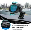 Sucker Car Phone Holder Mount Stand GPS Telefon Mobile Cell Support dla iPhone 12 11 Pro Max X 7 8 Plus Xiaomi Redmi Huawei