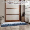 Long strip printed kitchen non-slip floor mat 50cm*160cm two-color grid printing a30 a39